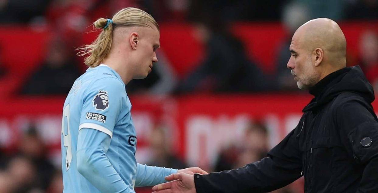 哈兰德不敢休息！瓜帅没人可用拒绝轮休：归乡战博德体能恐成极限